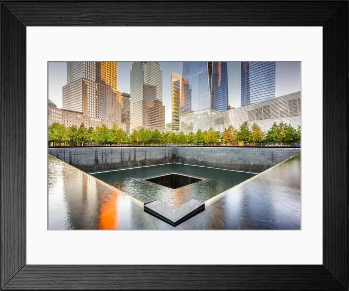 Framed Print : New York, New York, USA Lower Manhattan Financial District at the World Trade Center Framed Print : New York, New York, USA Lower Manhattan Financial District at the World Trade Center