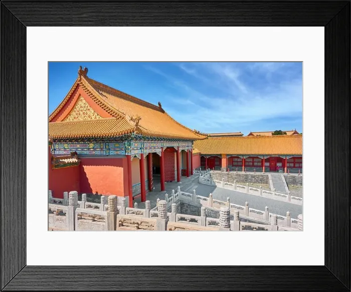 Framed Print : Forbidden City, Beijing, China Framed Print : Forbidden City, Beijing, China