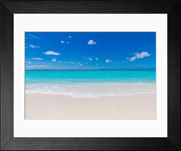 Framed Print : Sea sand sky concept. Closeup of sand on beach and blue summer sky, calmness and inspiration nature concept. Summer seascape beautiful waves, blue sea Framed Print : Sea sand sky concept. Closeup of sand on beach and blue summer sky, calmness and inspiration nature concept. Summer seascape beautiful waves, blue sea
