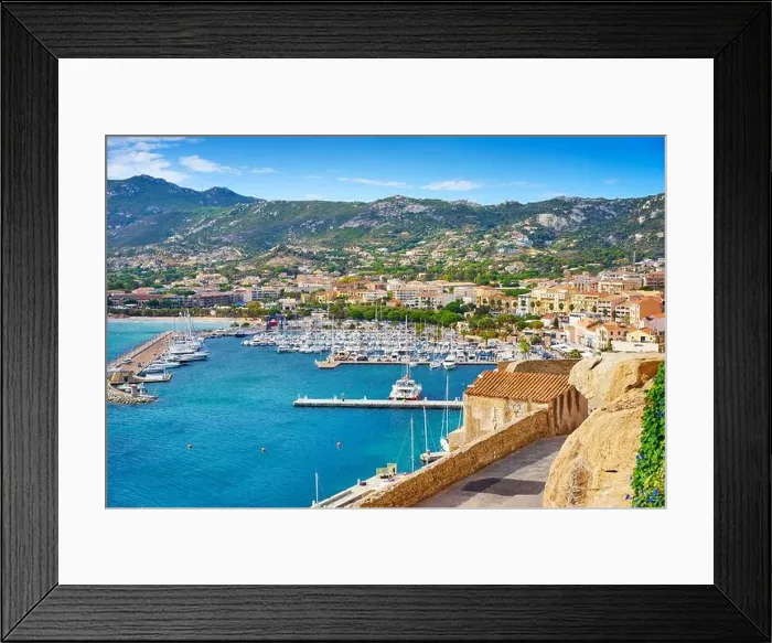 Framed Print : Calvi, view to Qaui Landry, Balagne, West Coast, Corsica Island, France Framed Print : Calvi, view to Qaui Landry, Balagne, West Coast, Corsica Island, France