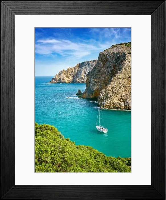 Framed Print : Cala Domestica Bay, Buggerru, Sardinia, Italy Framed Print : Cala Domestica Bay, Buggerru, Sardinia, Italy