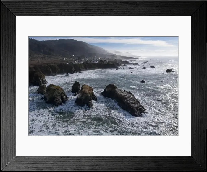 Framed Print : The cold, nutrient-rich waters of the Pacific Ocean beat against the rocky and incredibly scenic coastline of Northern California in Mendocino Framed Print : The cold, nutrient-rich waters of the Pacific Ocean beat against the rocky and incredibly scenic coastline of Northern California in Mendocino
