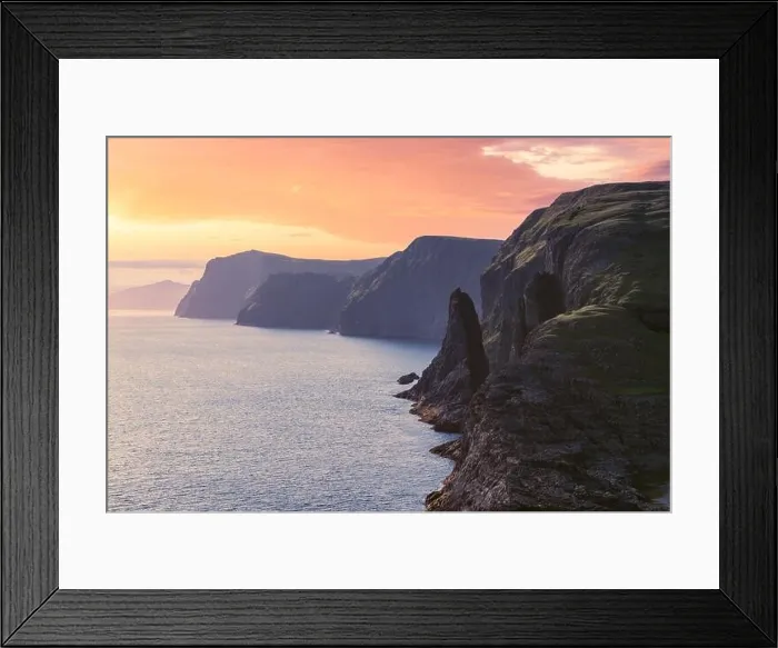 Framed Print : Famous cliff near Sorvagsvatn lake on Vagar island, Faroe Islands, Denmark. Landscape photography Framed Print : Famous cliff near Sorvagsvatn lake on Vagar island, Faroe Islands, Denmark. Landscape photography