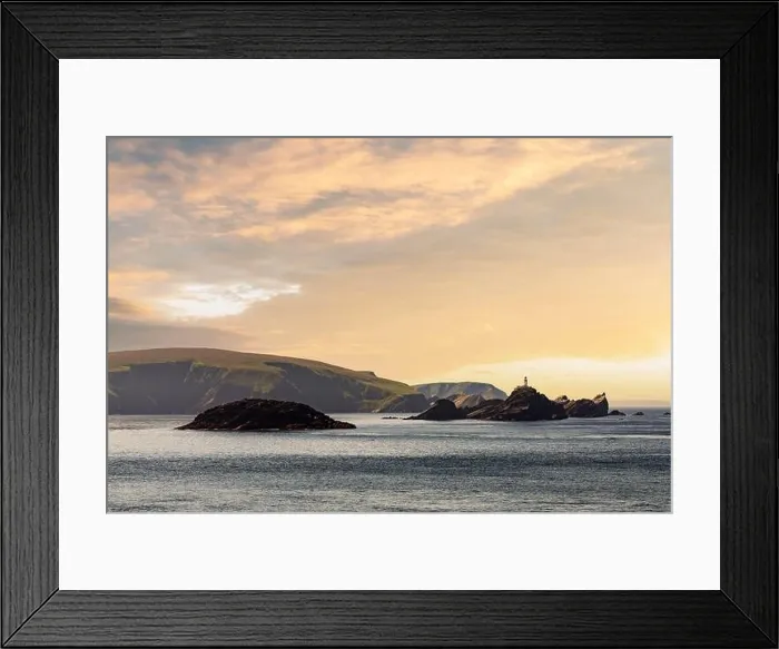 Framed Print : Seascape with lighthouse on the isle Muckle Flugga, United Kingdom, Scotland, Shetland Islands. Landscape photography Framed Print : Seascape with lighthouse on the isle Muckle Flugga, United Kingdom, Scotland, Shetland Islands. Landscape photography