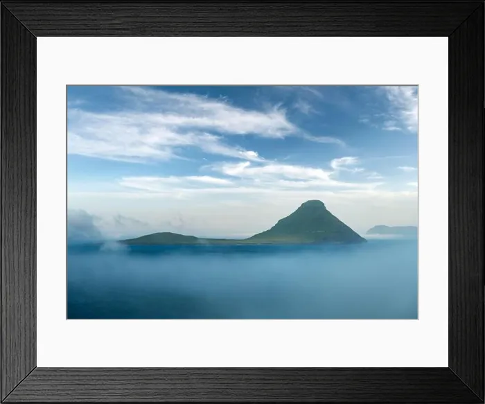 Framed Print : Drammatic view of Koltur island in Atlantic ocean Framed Print : Drammatic view of Koltur island in Atlantic ocean