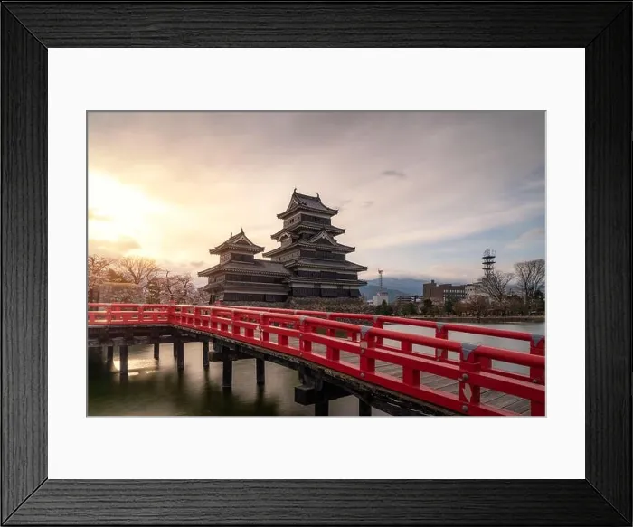 Framed Print : Matsumoto Castle during cherry blossom (Sakura) is one of the most famous sights in Matsumoto, Nagano, Japan. Asian tourism, history building, or trad Framed Print : Matsumoto Castle during cherry blossom (Sakura) is one of the most famous sights in Matsumoto, Nagano, Japan. Asian tourism, history building, or trad