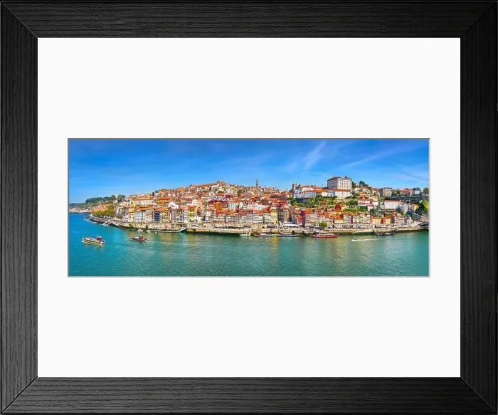 Framed Print : Cais Da Ribeira, Porto, Portugal Framed Print : Cais Da Ribeira, Porto, Portugal