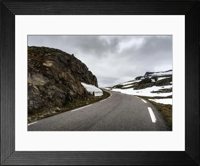 Framed Print : Famous Aurlandsvegen (Bjorgavegen) mountain road in Aurland, Norway in summer time Framed Print : Famous Aurlandsvegen (Bjorgavegen) mountain road in Aurland, Norway in summer time