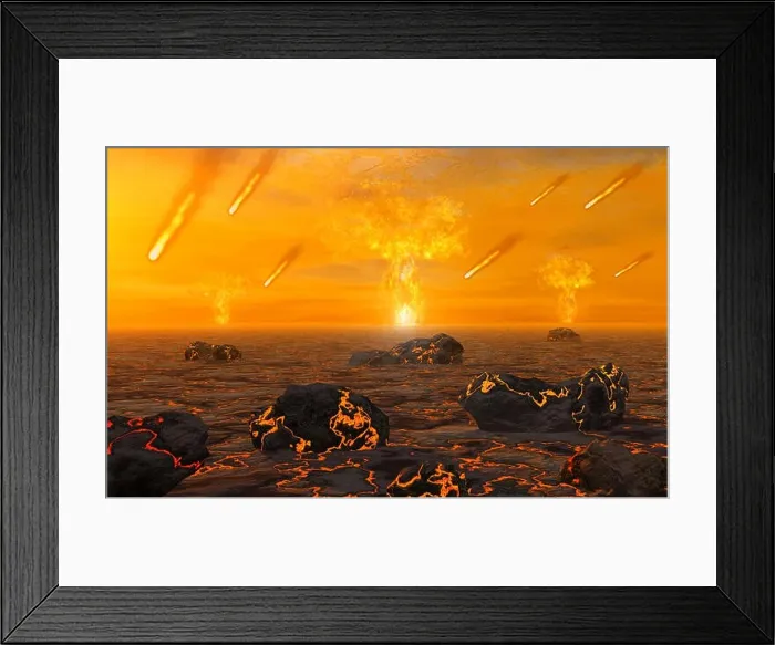 Framed Print : Birth Of A Planet Framed Print : Birth Of A Planet