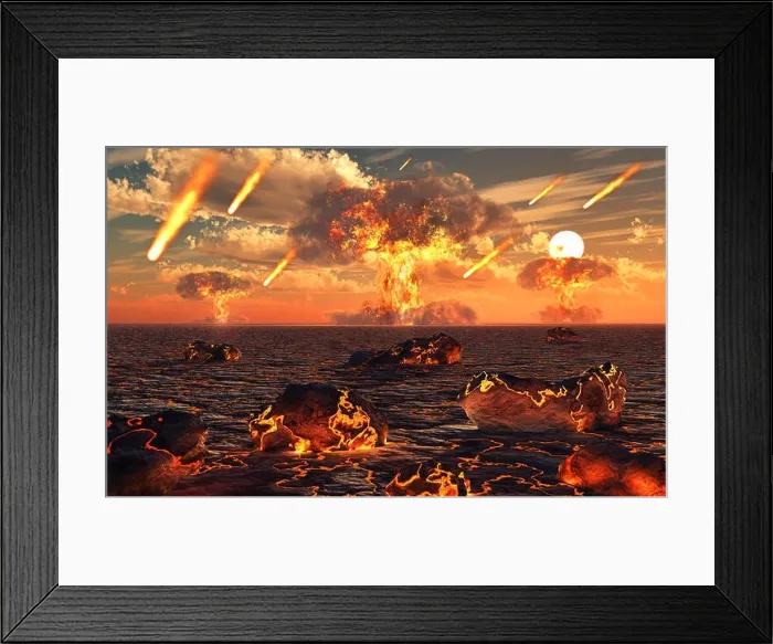 Framed Print : Birth Of A Planet Framed Print : Birth Of A Planet