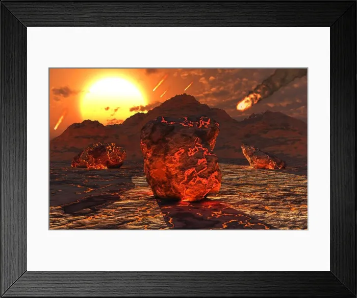 Framed Print : Birth Of The Earth