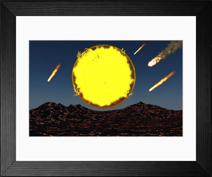Framed Print : Birth Of The Earth Framed Print : Birth Of The Earth