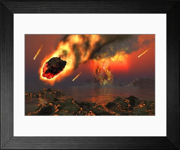 Framed Print : Birth Of A Planet Framed Print : Birth Of A Planet