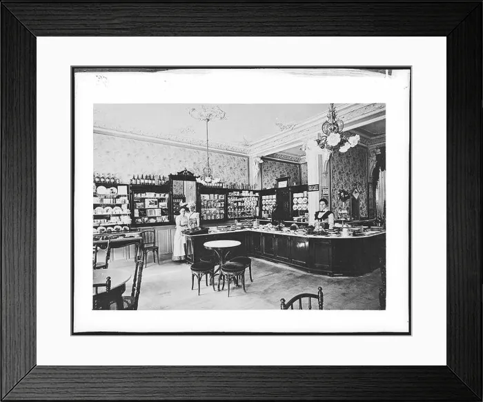 Framed Print : Marienbad. Confectionery Franz Ruppert Framed Print : Marienbad. Confectionery Franz Ruppert