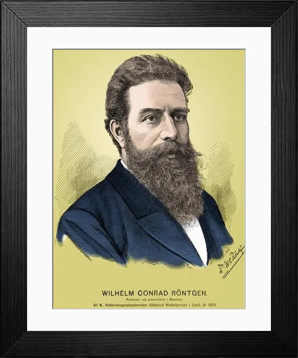 Framed Print : Wilhelm Konrad Roentgen (1845-1923), German experimental physicist and discoverer of X-rays Framed Print : Wilhelm Konrad Roentgen (1845-1923), German experimental physicist and discoverer of X-rays