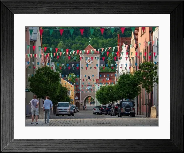 Framed Print : Altstadt von Kelheim, Altmühltal, Bayern, Deutschland | old town of Kelheim, Bavaria, Germany Framed Print : Altstadt von Kelheim, Altmühltal, Bayern, Deutschland | old town of Kelheim, Bavaria, Germany