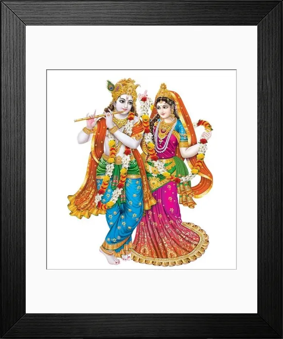 Framed Print : God Radhakrishna, Indian Lord Krishna, Indian Mythological Image of Radhakrishna Framed Print : God Radhakrishna, Indian Lord Krishna, Indian Mythological Image of Radhakrishna
