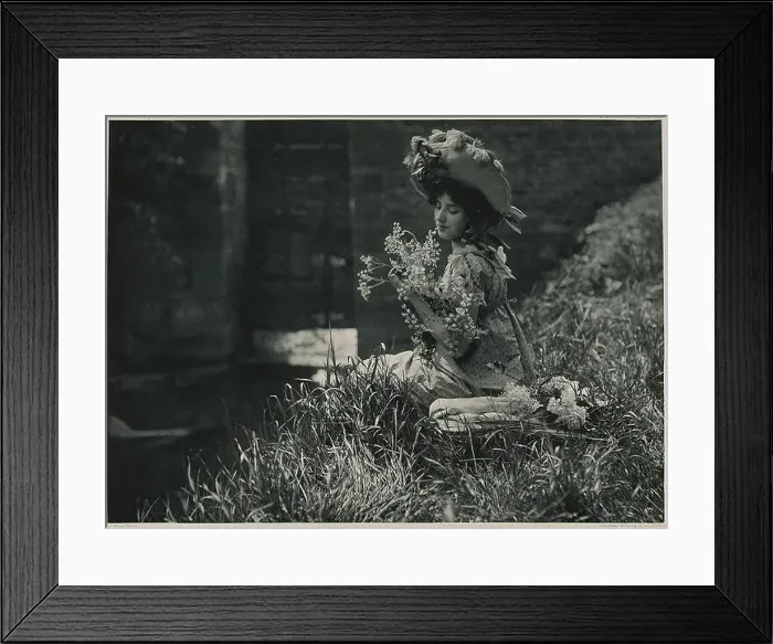 Framed Print : Meisenbach, Riffarth & Co, Emile Joachim Constant Puyo, Wilhelm Knapp, Young Lady on the River, paper, heliogravure Framed Print : Meisenbach, Riffarth & Co, Emile Joachim Constant Puyo, Wilhelm Knapp, Young Lady on the River, paper, heliogravure