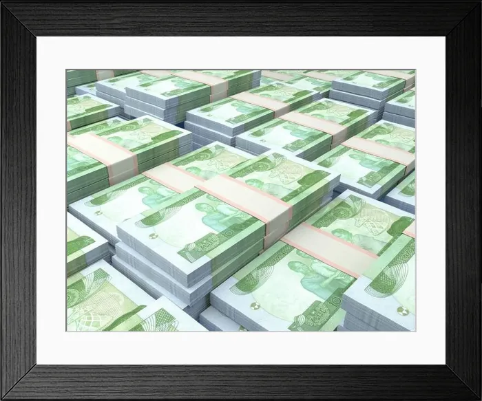 Framed Print : Money of Ethiopia. Ethiopian birr bills. ETB banknotes. 10 birr notes. Business, finance, news background Framed Print : Money of Ethiopia. Ethiopian birr bills. ETB banknotes. 10 birr notes. Business, finance, news background