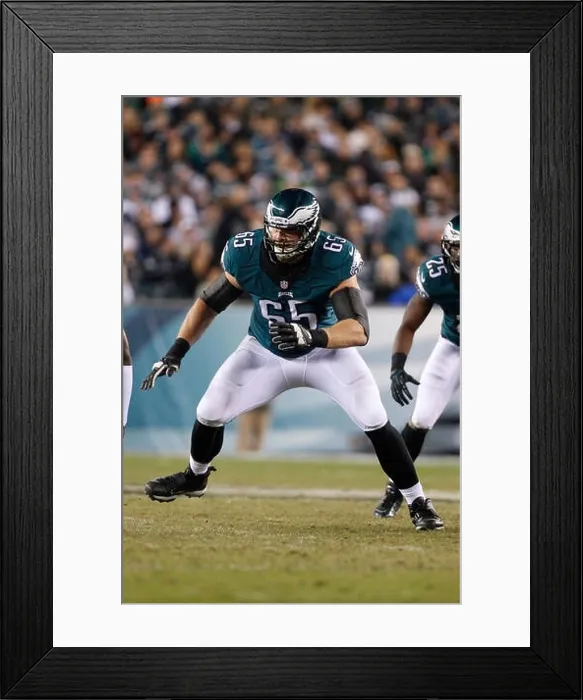 Framed Print : November 10, 2014: Philadelphia Eagles tackle Lane Johnson (65) in action during the NFL game between the Carolina Panthers Framed Print : November 10, 2014: Philadelphia Eagles tackle Lane Johnson (65) in action during the NFL game between the Carolina Panthers