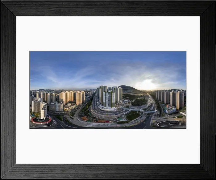 Framed Print : Public Housing---On Tat Estate(秀茂坪公屋安達邨), Sau Mau Ping, HK Framed Print : Public Housing---On Tat Estate(秀茂坪公屋安達邨), Sau Mau Ping, HK