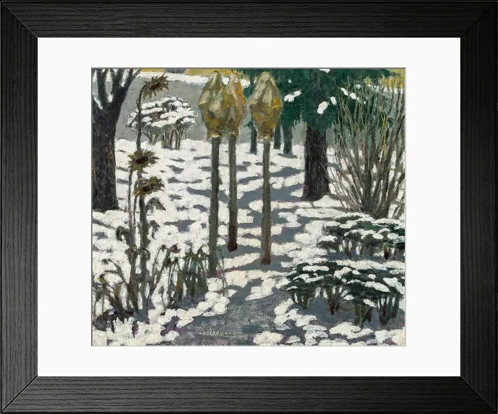 Framed Print : 30 Adolf Boehm - Mein Garten Framed Print : 30 Adolf Boehm - Mein Garten