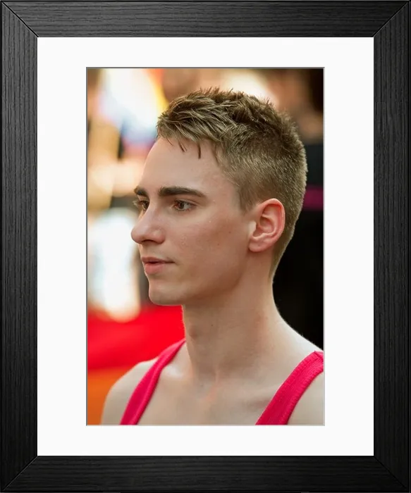 Framed Print : Portrait of young gay man Framed Print : Portrait of young gay man