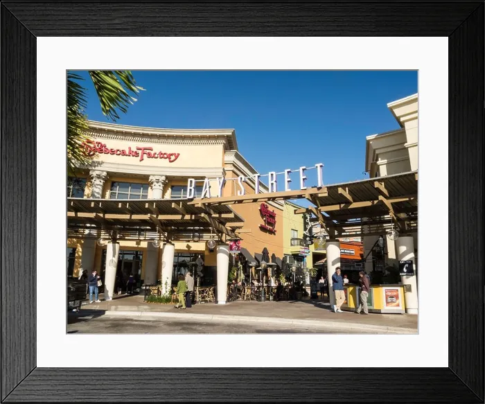 Framed Print : International Plaza and Bay Street Mall, Tampa, FL Framed Print : International Plaza and Bay Street Mall, Tampa, FL