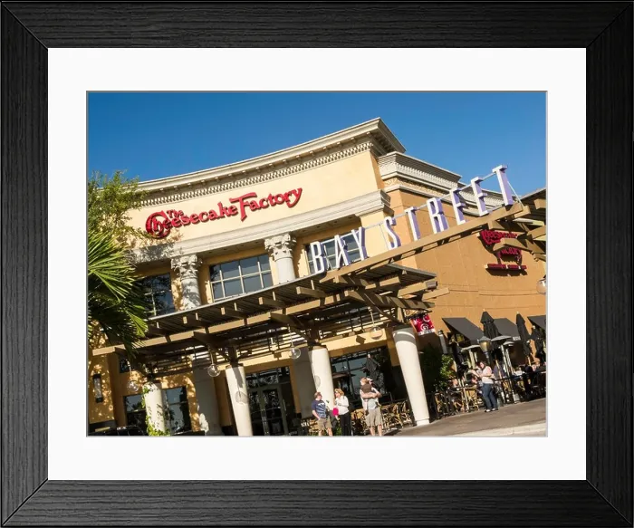 Framed Print : International Plaza and Bay Street Mall, Tampa, FL Framed Print : International Plaza and Bay Street Mall, Tampa, FL
