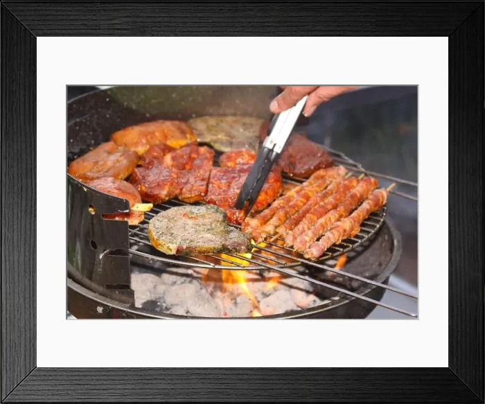 Framed Print : Have a barbecue Framed Print : Have a barbecue
