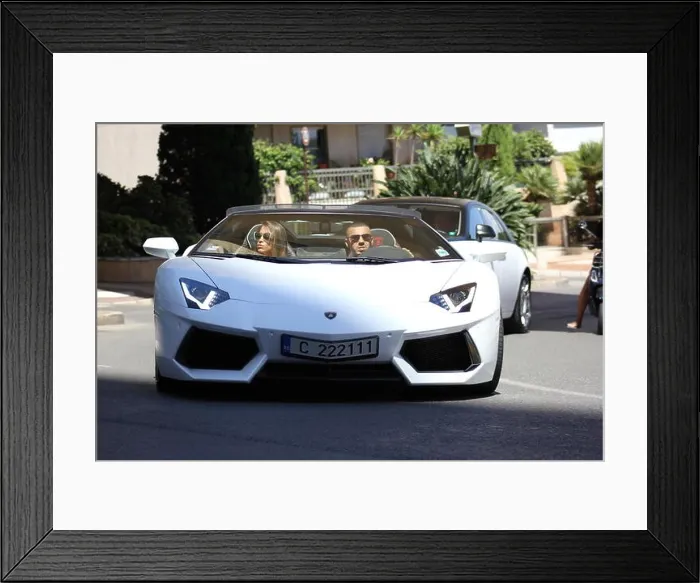 Framed Print : Supercars in Monaco Framed Print : Supercars in Monaco