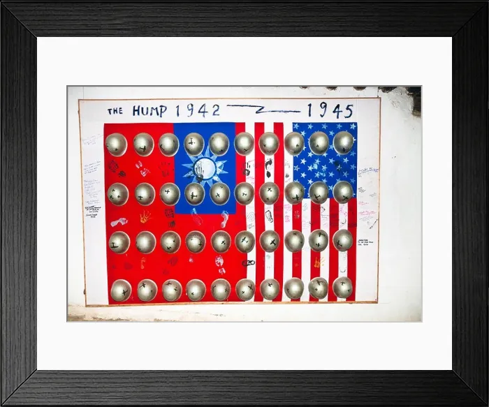 Framed Print : Exhibit, Transportation Museum of China, Burma, India Theater in World War II, Yunnanyi, Yunnan Province, China