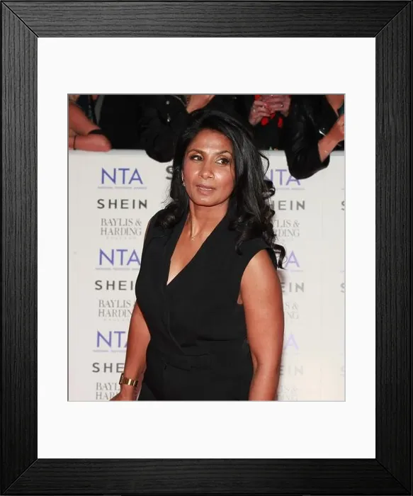 Framed Print : London, UK. Balvinder Sopal at the 29th National Television Awards (NTA). The O2. 11th September 2024 Framed Print : London, UK. Balvinder Sopal at the 29th National Television Awards (NTA). The O2. 11th September 2024