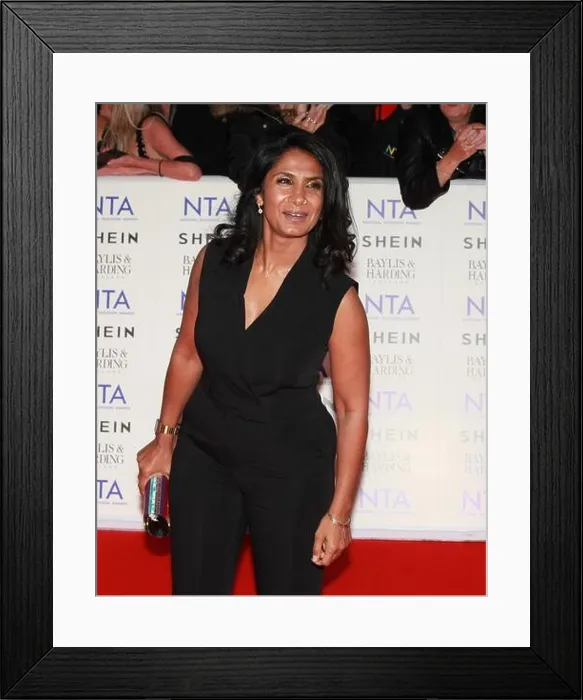 Framed Print : London, UK. Balvinder Sopal at the 29th National Television Awards (NTA). The O2. 11th September 2024 Framed Print : London, UK. Balvinder Sopal at the 29th National Television Awards (NTA). The O2. 11th September 2024