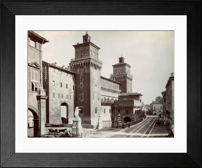 Framed Print : The Estense Castle, Ferrara, Italy Framed Print : The Estense Castle, Ferrara, Italy