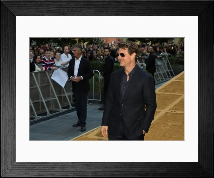 Framed Print : Actor Tom Cruise at World Square, Sydney to promote new film, The Mummy Framed Print : Actor Tom Cruise at World Square, Sydney to promote new film, The Mummy