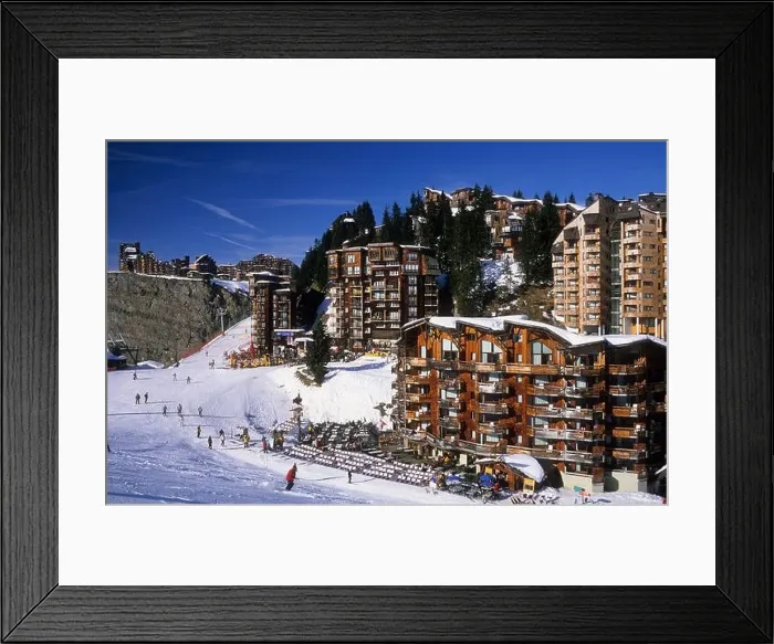 Framed Print : FRANCE. HAUTE-SAVOIE (74) MASSIF OF CHABLAIS. AVORIAZ SKI RESORT. SLEIGHS IN THE TERRITORY OF PORTES DU SOLEIL Framed Print : FRANCE. HAUTE-SAVOIE (74) MASSIF OF CHABLAIS. AVORIAZ SKI RESORT. SLEIGHS IN THE TERRITORY OF PORTES DU SOLEIL