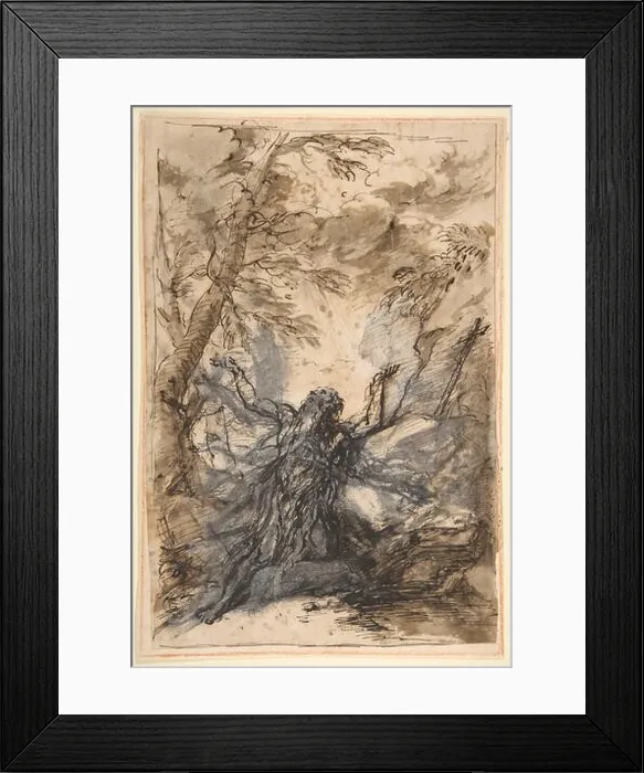 Framed Print : St. Paul, Hermit 1976 by Salvator Rosa Framed Print : St. Paul, Hermit 1976 by Salvator Rosa