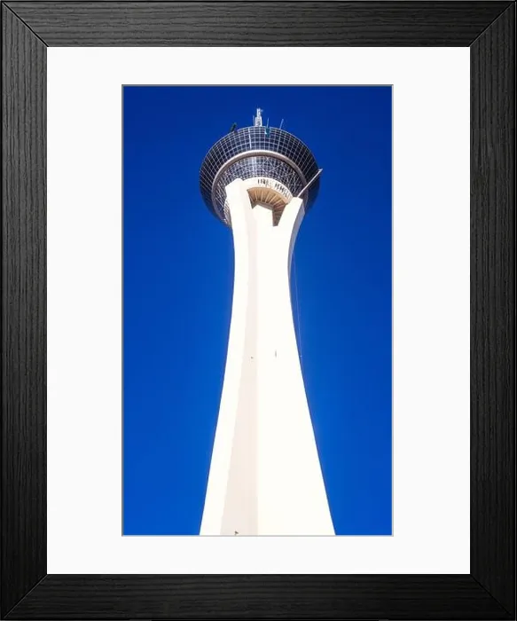 Framed Print : Strat Hotel, Downtown Las Vegas, Nevada, US Framed Print : Strat Hotel, Downtown Las Vegas, Nevada, US