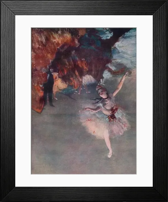 Framed Print : The Star (L'Etoile), 1878. Artist: Edgar Degas Framed Print : The Star (L'Etoile), 1878. Artist: Edgar Degas
