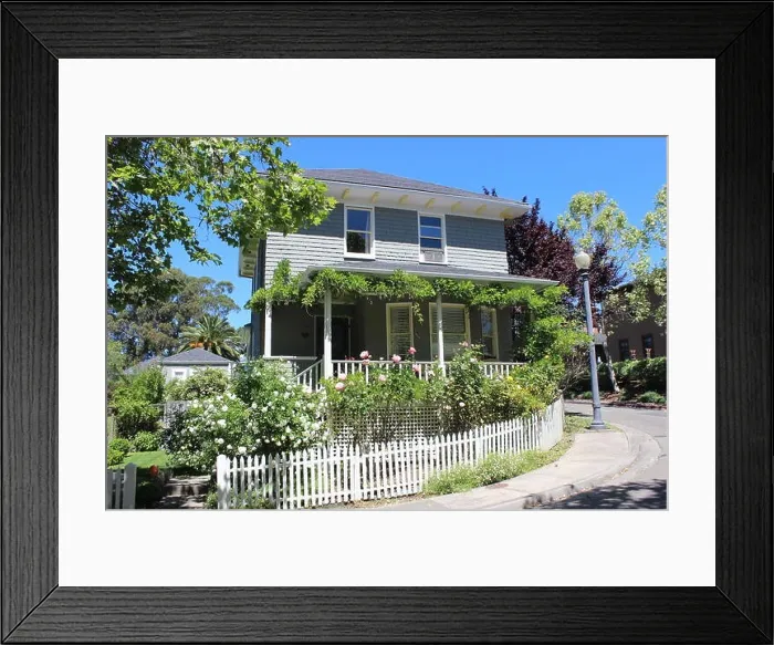 Framed Print : Pattern Book Company House built ca. 1900, Hercules Powder Company, Hercules Village, California Framed Print : Pattern Book Company House built ca. 1900, Hercules Powder Company, Hercules Village, California