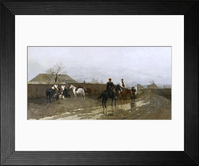 Framed Print : English: Scene from the Januarz Uprising 1863. 1881. Antoni Piotrowski (1853-1924) 545 Scene from the Januarz Uprising 1863 Framed Print : English: Scene from the Januarz Uprising 1863. 1881. Antoni Piotrowski (1853-1924) 545 Scene from the Januarz Uprising 1863