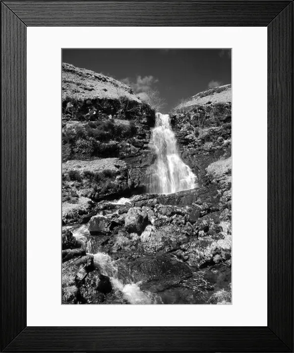 Framed Print : Second major waterfall (approx. 25 feet) on Nant y Llyn Framed Print : Second major waterfall (approx. 25 feet) on Nant y Llyn