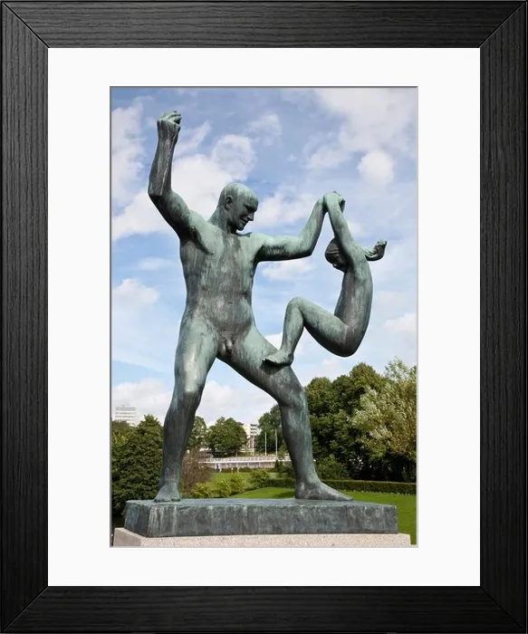 Framed Print : Vigeland Sculpture Park, part of Frogner Park, located in Oslo, Norway. Photo:Jeff Gilbert Framed Print : Vigeland Sculpture Park, part of Frogner Park, located in Oslo, Norway. Photo:Jeff Gilbert