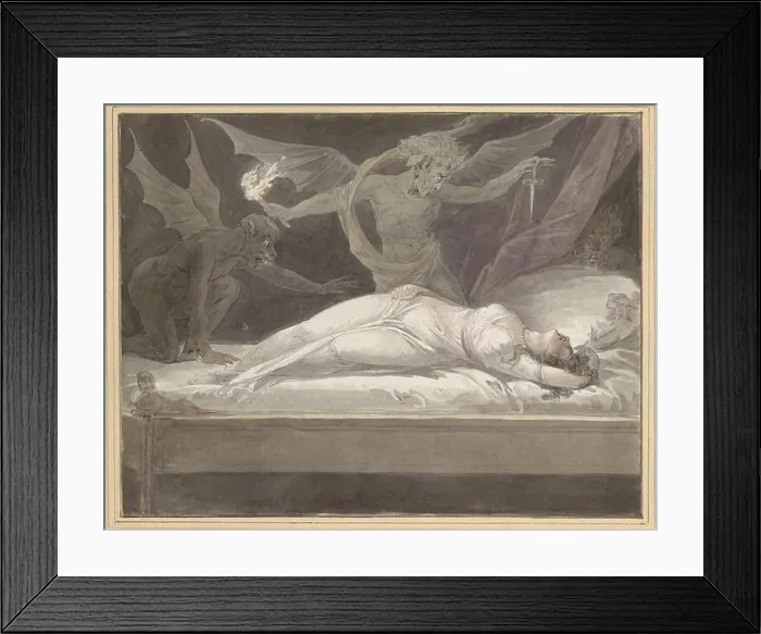 Framed Print : Vincenz Georg Kininger The dream of the Countess Marguerite of Flanders. Illustration after the ballet pantomime Riccardo Cuor di Leone by Framed Print : Vincenz Georg Kininger The dream of the Countess Marguerite of Flanders. Illustration after the ballet pantomime Riccardo Cuor di Leone by