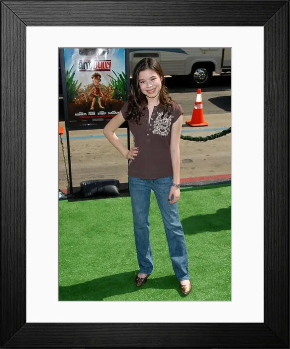 Framed Print : Miranda Cosgrove arriving at the ANT BULLY Premiere at the Chinese Theatre In Los Angeles. July 23, 2006 Framed Print : Miranda Cosgrove arriving at the ANT BULLY Premiere at the Chinese Theatre In Los Angeles. July 23, 2006