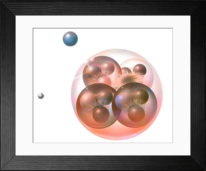 Framed Print : Quantum physics: nucleus made up of 2 neutrons and 2 protons Framed Print : Quantum physics: nucleus made up of 2 neutrons and 2 protons