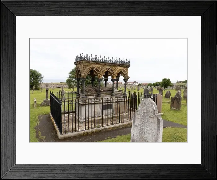 Framed Print : The grave and tomb of Grace Darling at St Aidans churchyard, Bamburgh, Northumberland, England Framed Print : The grave and tomb of Grace Darling at St Aidans churchyard, Bamburgh, Northumberland, England