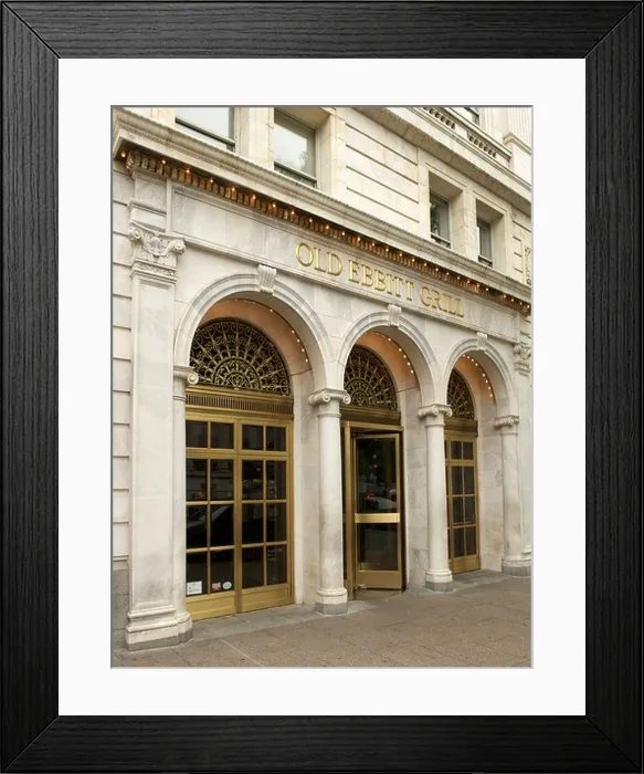 Framed Print : Old Ebbitt Grill in Washington DC, USA Framed Print : Old Ebbitt Grill in Washington DC, USA