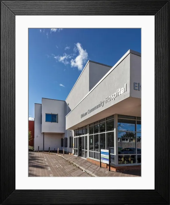 Framed Print : Eltham Community Hospital in South London Framed Print : Eltham Community Hospital in South London